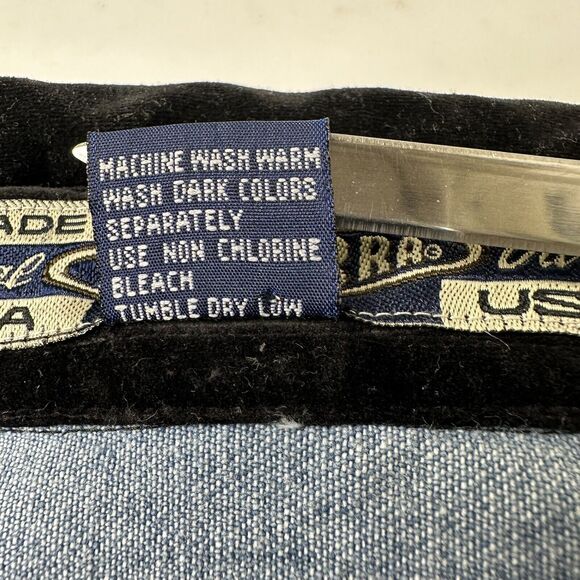 Vintage Hand Painted‎ Denim Vest Womens Size M Forest Stars Generra Art To Wear - Picture 5 of 16